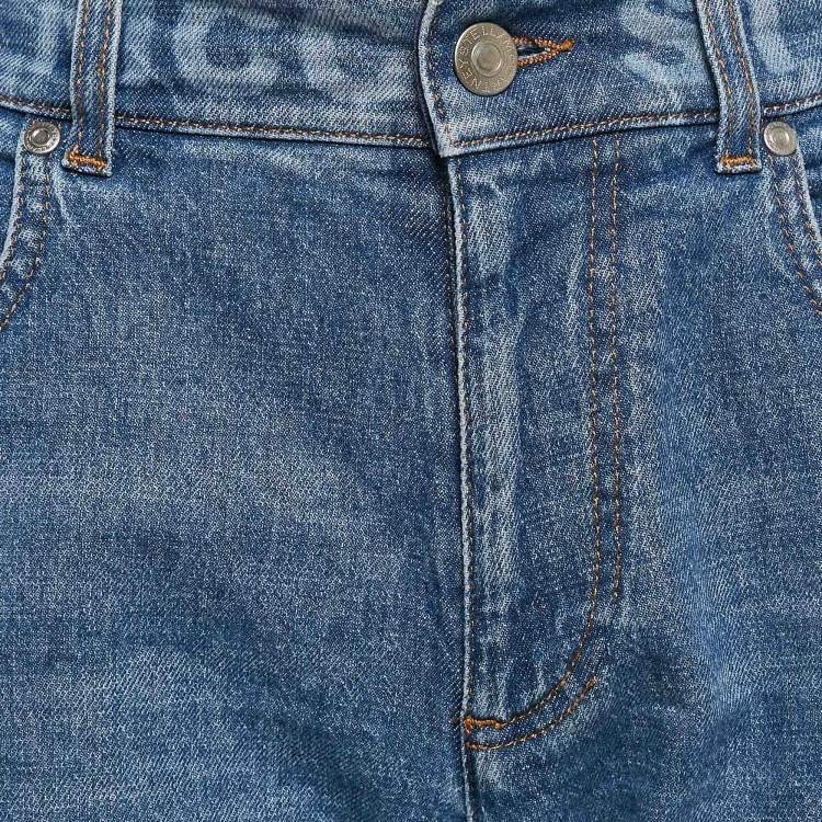 Pre Owned Stella McCartney Light Blue Washed Denim Jeans M Waist 29"