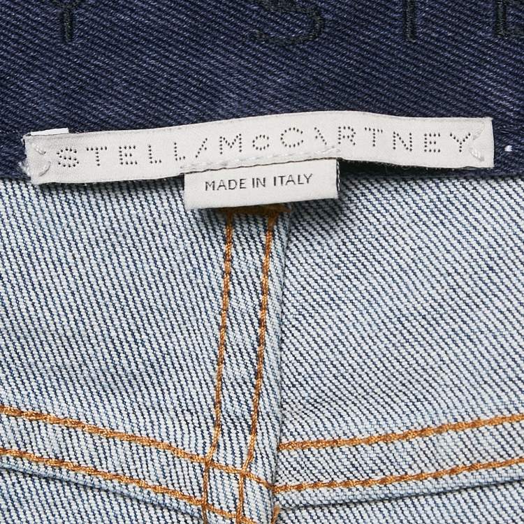 Pre Owned Stella McCartney Light Blue Washed Denim Jeans M Waist 29"
