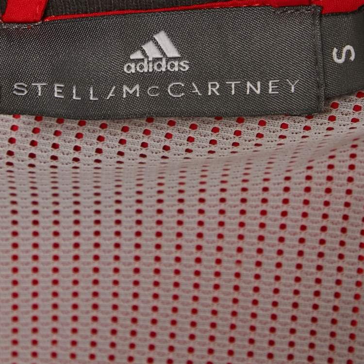 مملوكة مسبقًا Stella McCartney X Adidas Orange Nylon Windbreaker Jacket S