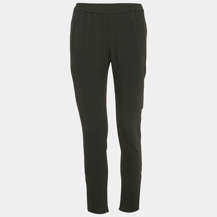 Pre Owned Stella McCartney Black Crepe Pants S