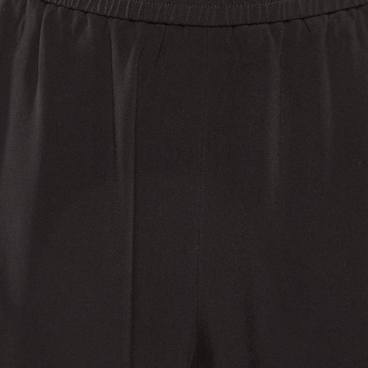 Pre Owned Stella McCartney Black Crepe Pants M