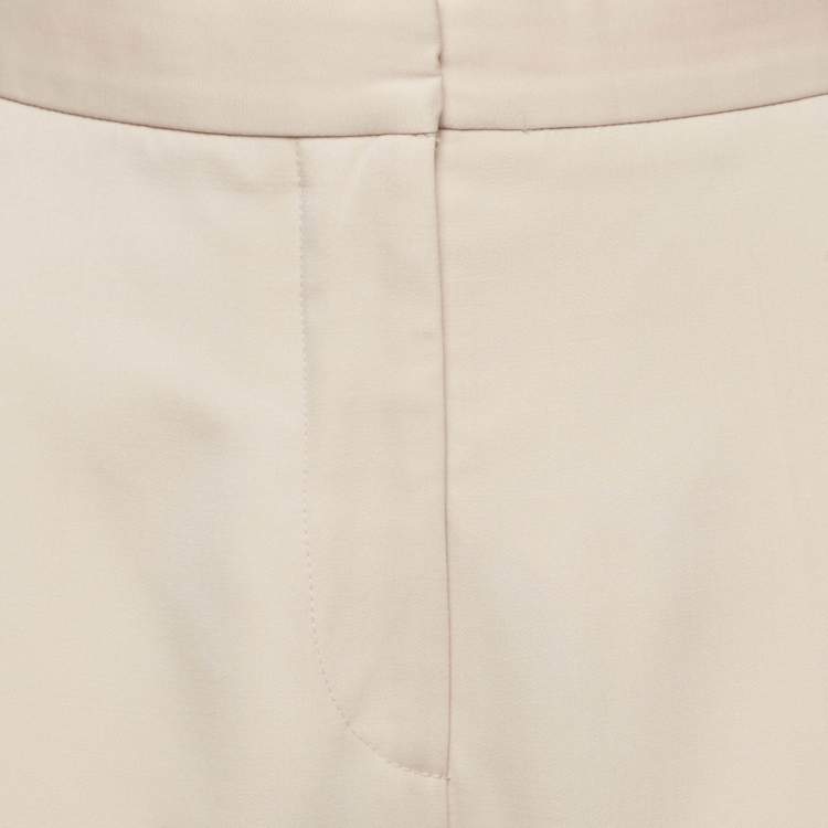 Pre Owned Stella McCartney Pink Wool Trousers S