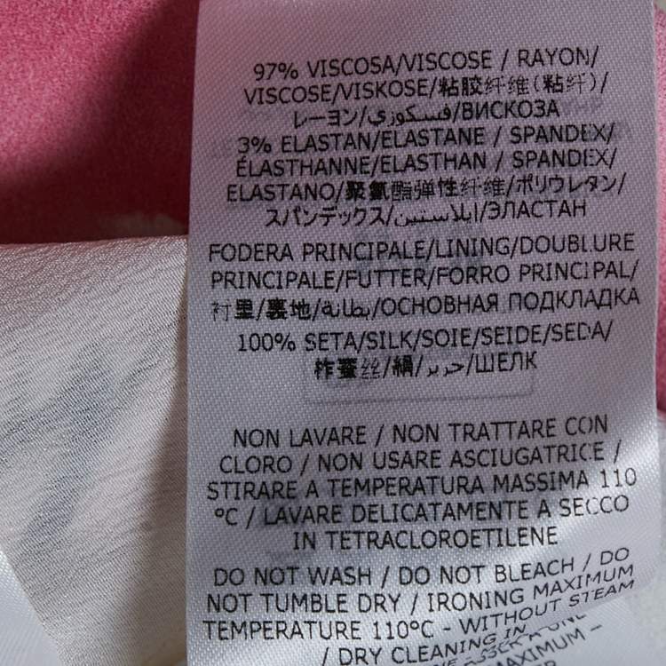 Pre Owned Stella McCartney White Printed Crepe Mini Dress S