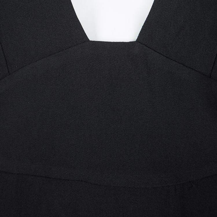 Pre Owned Stella McCartney Black Crossover Backless Top S