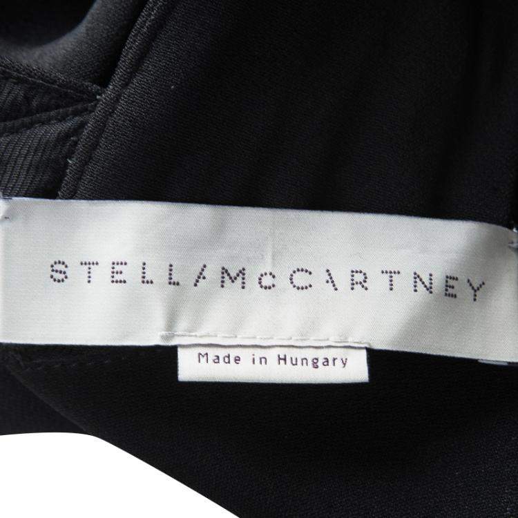Pre Owned Stella McCartney Black Crossover Backless Top S