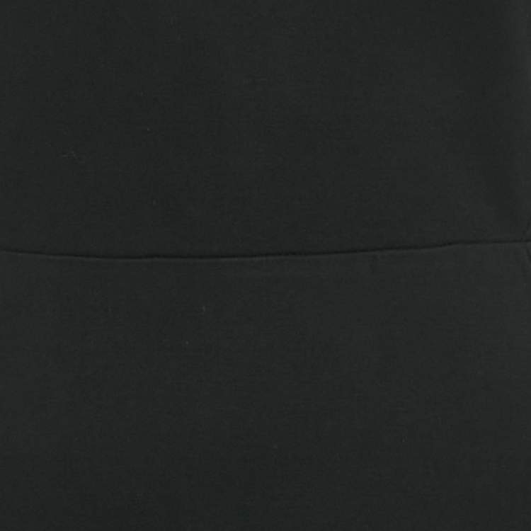 Pre Owned Stella McCartney Black Stretch Knit Short Dress M