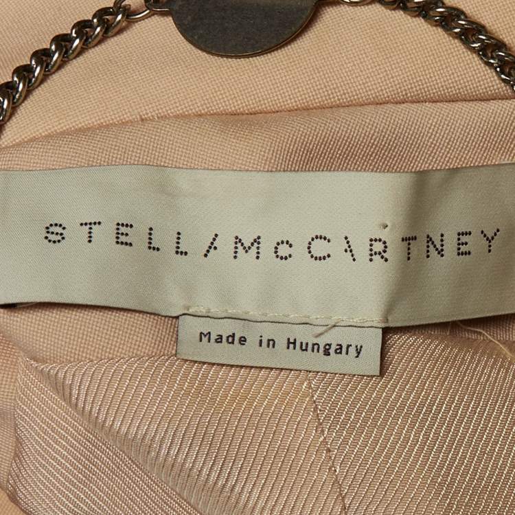Pre Owned Stella McCartney Beige Wool Long Vest S 