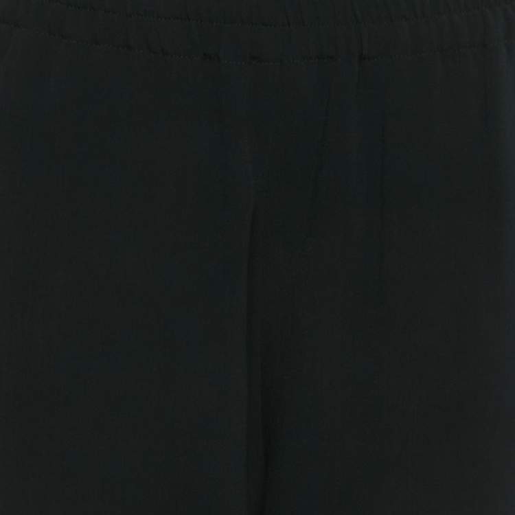 Pre Owned Stella McCartney Black Crepe Trousers M  