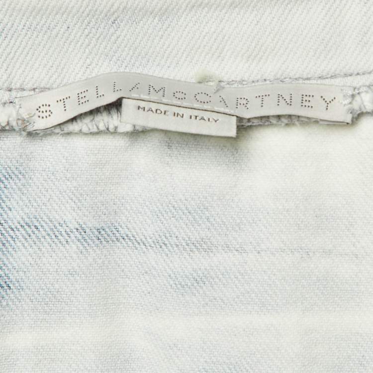 مملوكة مسبقًا Stella McCartney Blue Tie Dye Denim Co-Ord Set M