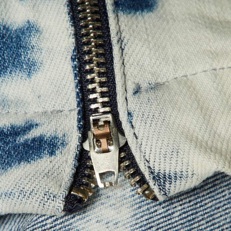 مملوكة مسبقًا Stella McCartney Blue Tie Dye Denim Co-Ord Set M