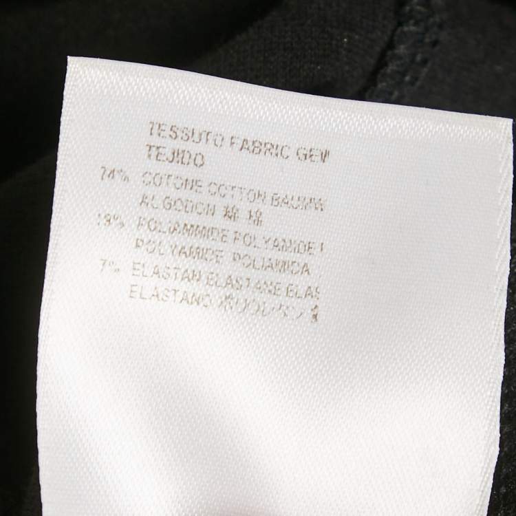 Pre Owned Stella McCartney Black Jersey Sleeveless Top M