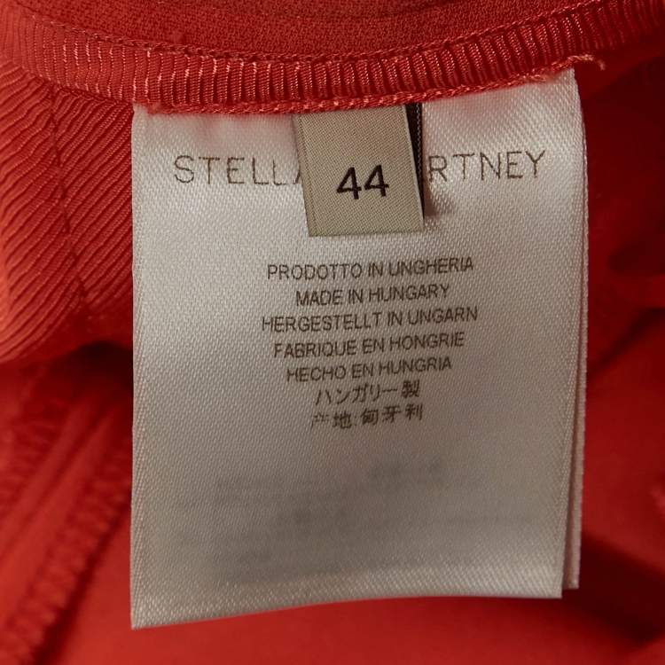 Pre Owned Stella McCartney Pink Crepe Trousers M