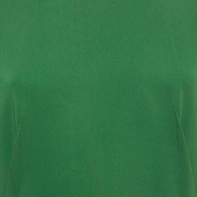 Pre Owned Stella McCartney Green Crepe Blouse M