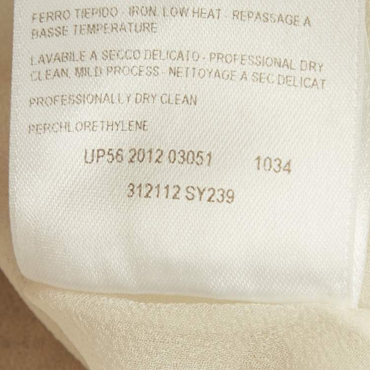 Pre Owned Stella McCartney Metallic Sequin Tank Top S