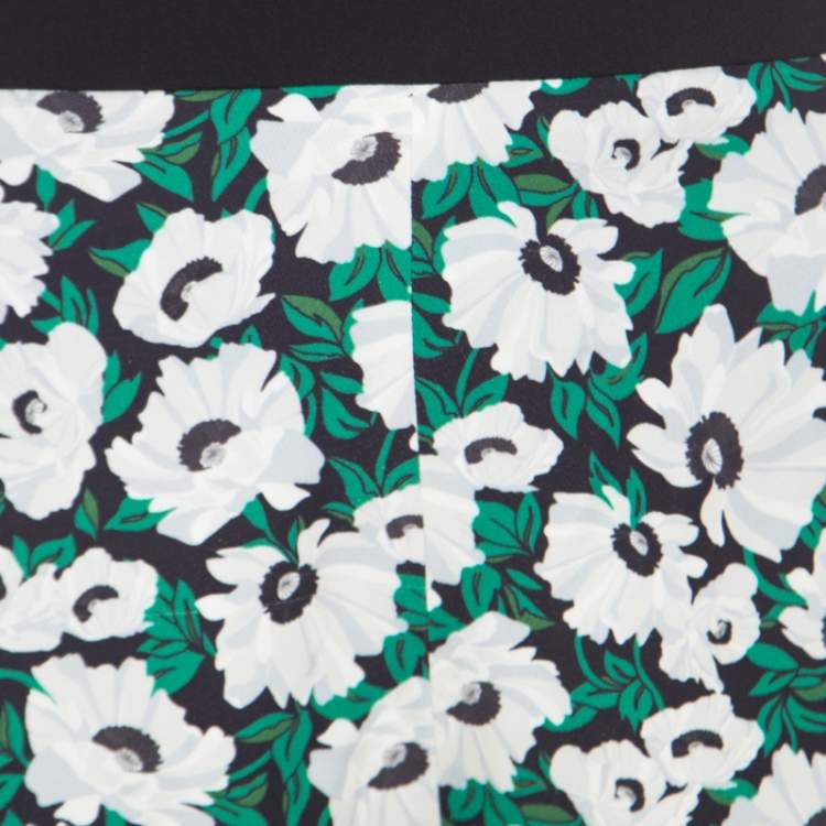 Pre Owned Stella McCartney Multicolor Floral Printed Stretch Knit Kristelle Shorts S