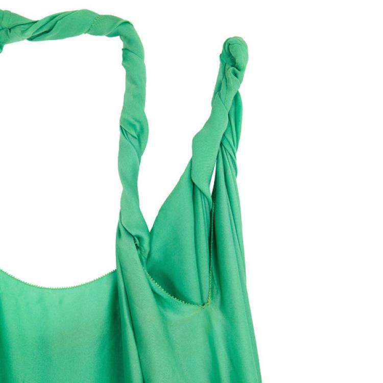 Pre Owned Stella McCartney Silk Drawstring Top S