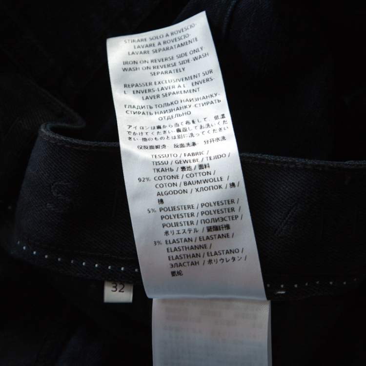 Pre Owned Stella McCartney Navy Blue Denim Flared Jeans L 