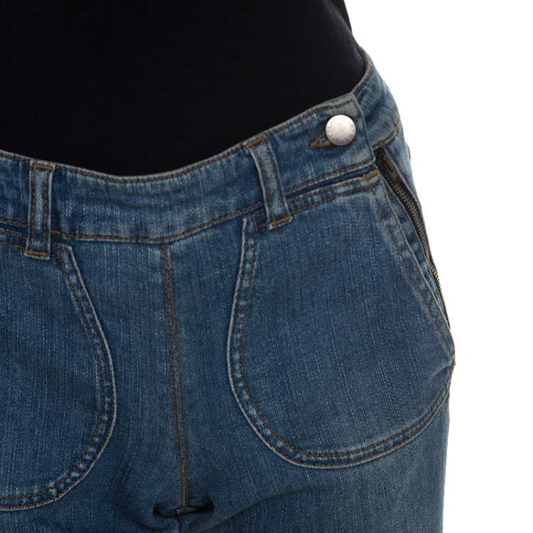 Pre Owned Stella McCartney Blue Denim Slim Fit Jeans M