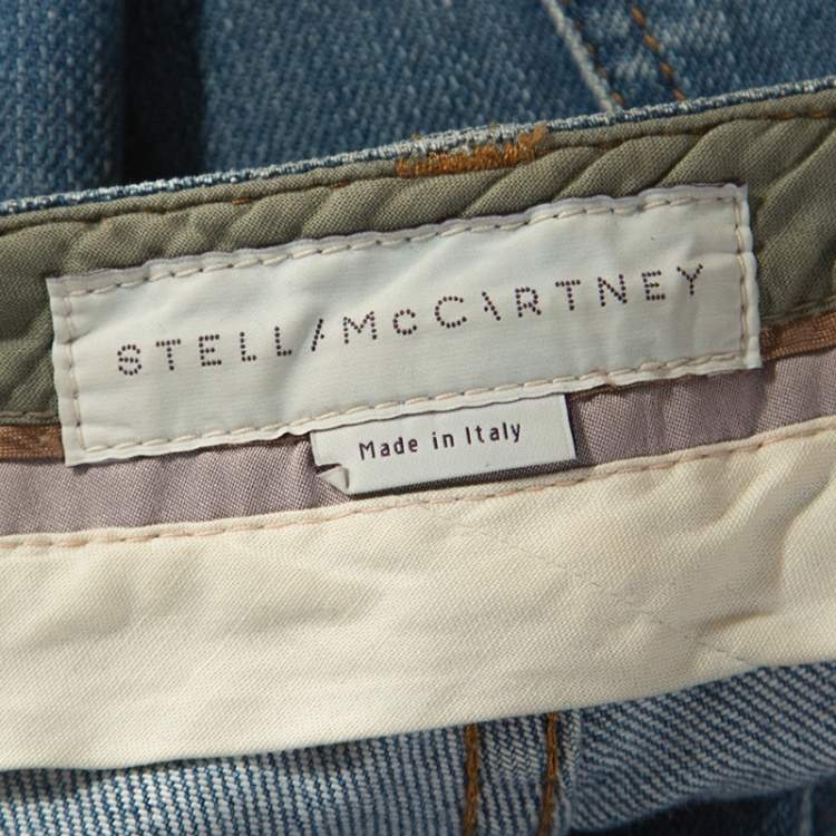 Pre Owned Stella McCartney Blue Denim Slim Fit Jeans M