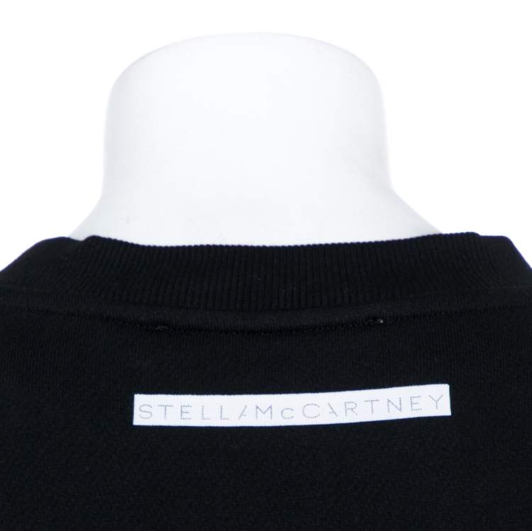 Pre Owned Stella McCartney The Beatles Black Cotton All Together Now Embroidered Sweatshirt M