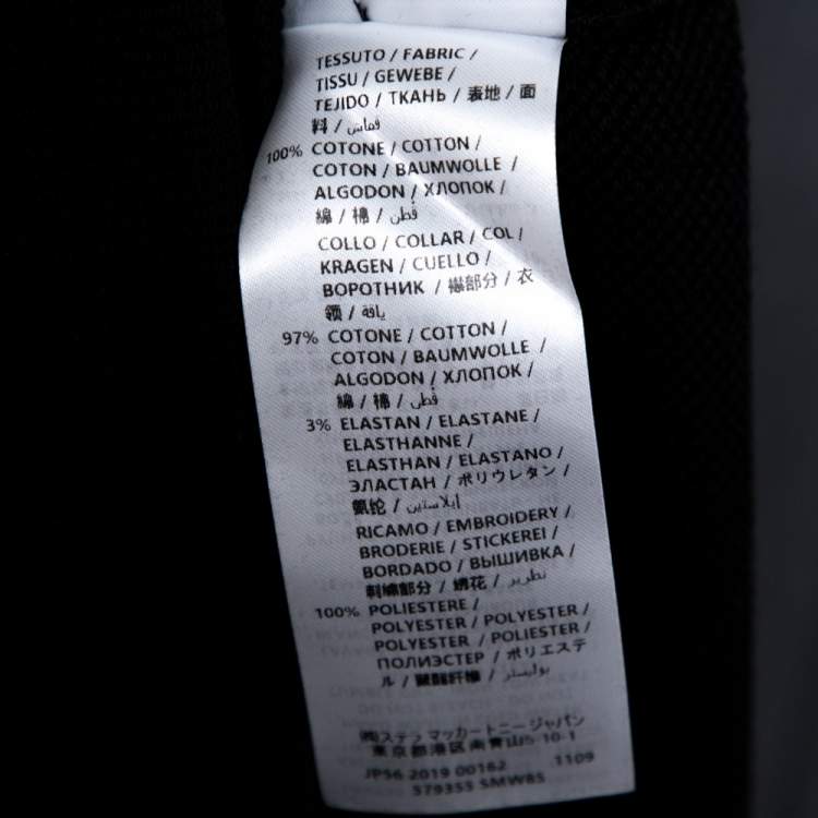 Pre Owned Stella McCartney The Beatles Black Cotton All Together Now Embroidered Sweatshirt M