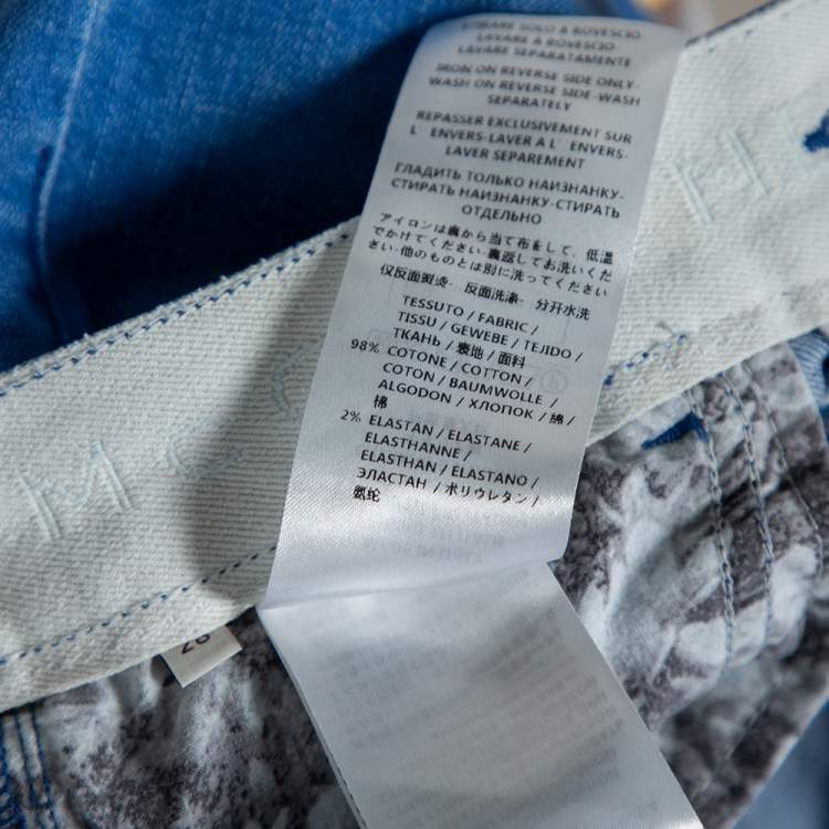 Pre Owned Stella McCartney Blue Denim Flared Jeans M 