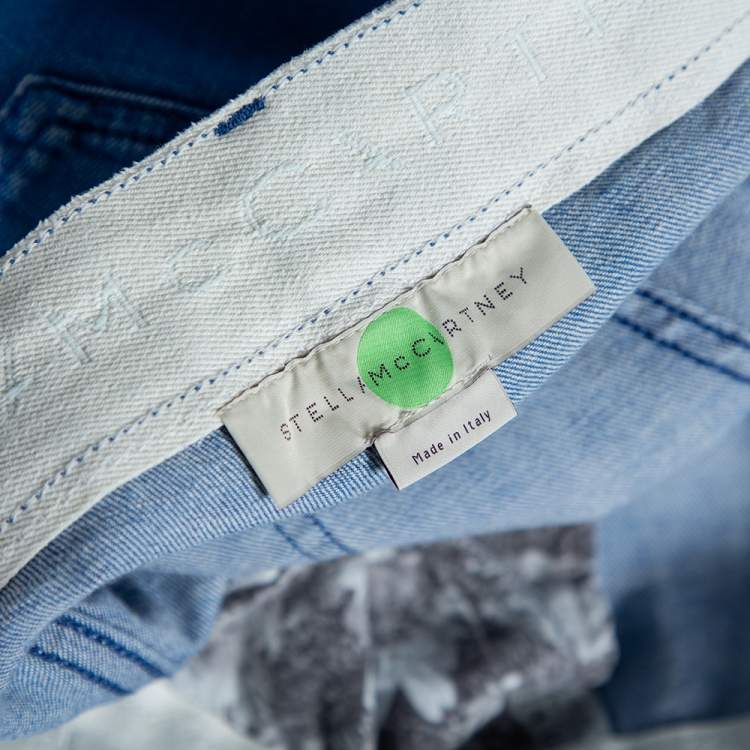 Pre Owned Stella McCartney Blue Denim Flared Jeans M 
