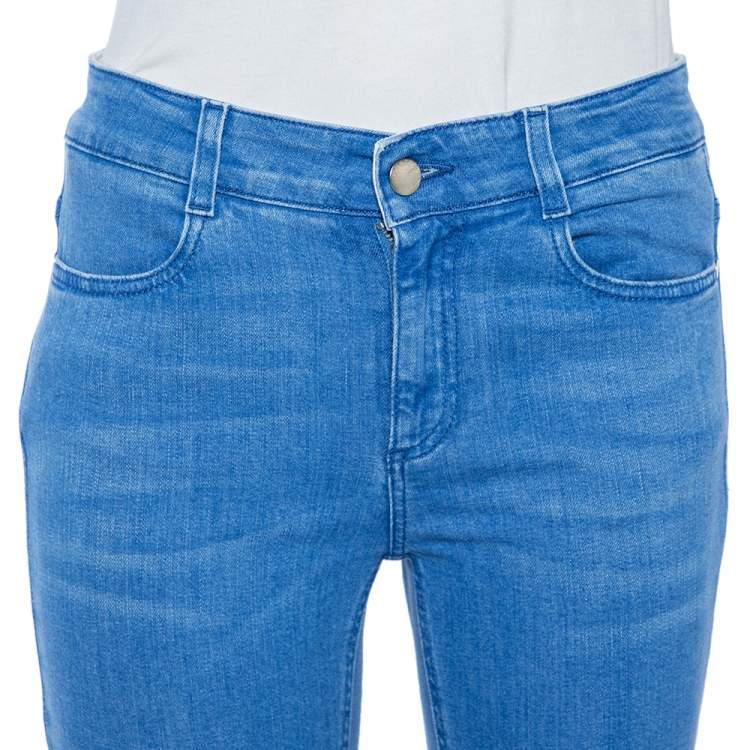 Pre Owned Stella McCartney Blue Denim Flared Jeans M 