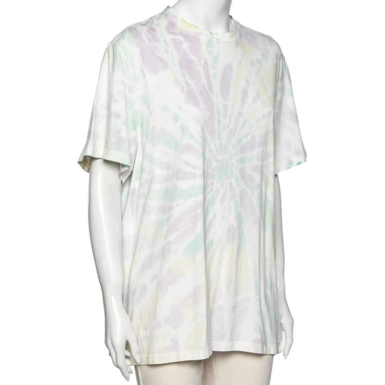 Pre Owned Stella McCartney Multicolored Tie-Dye Printed Cotton Short Sleeve T-Shirt S