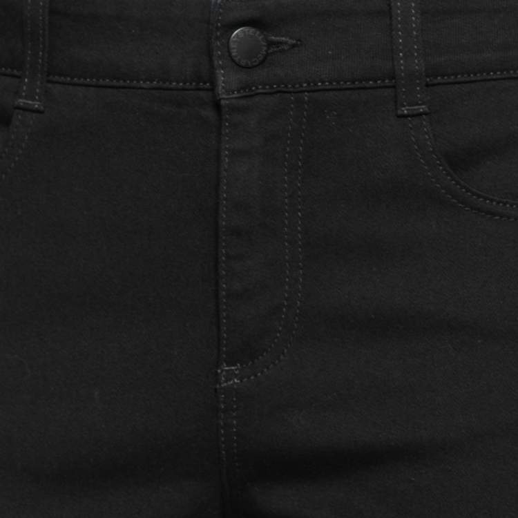 Pre Owned  Stella McCartney Black Denim Tapered Leg Jeans M Waist 32" 