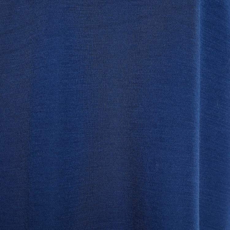 Pre Owned Stella McCartney Navy Blue Epaulette Detail Sleeveless Top XS