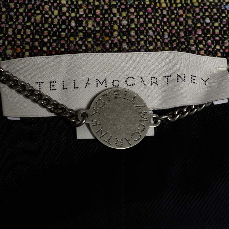 مملوكة مسبقًا Stella McCartney Multicolor Tweed  Button Front Coat S