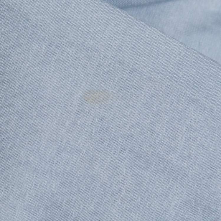 Pre Owned Stella McCartney  Light Blue Cotton Leona Shirt S