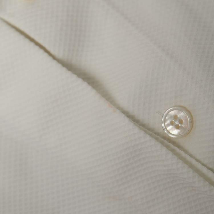 Pre Owned Stella McCartney White Cotton Collared Tennis Dress S