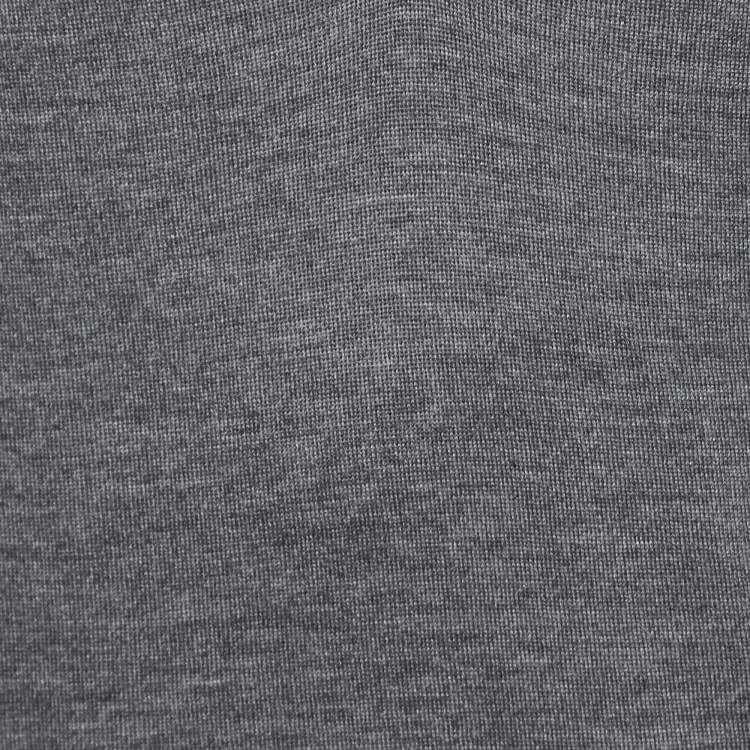 Pre Owned Stella McCartney Grey Knit Long Sleeve V Neck Sweater S