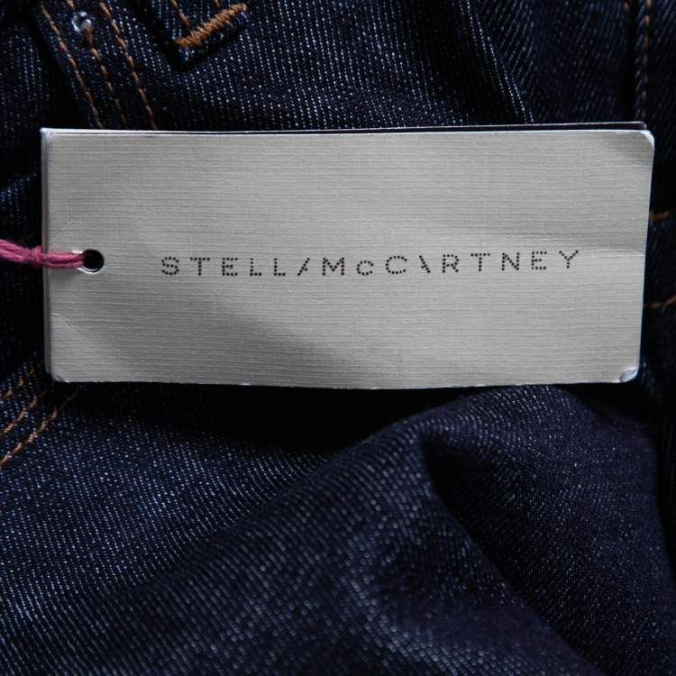 Pre Owned Stella McCartney Blue Denim Mid Rise Jeans M Waist 28"