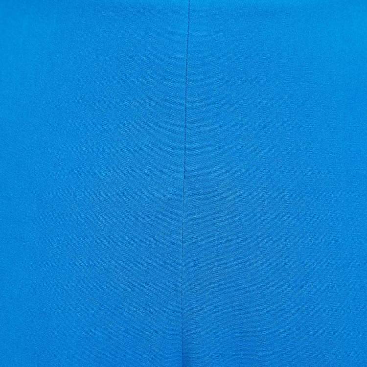 Pre Owned Stella McCartney Blue Crepe Joggers M