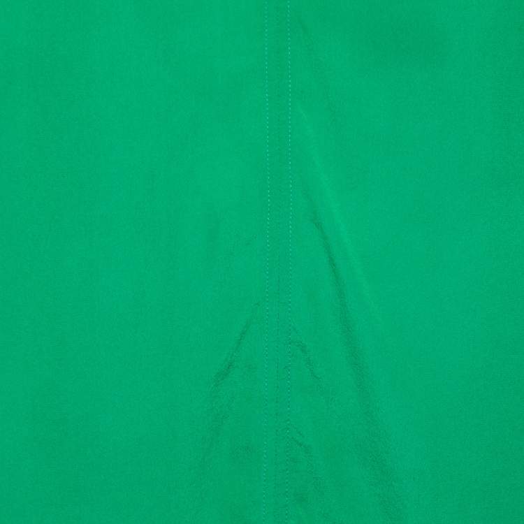 Pre Owned Stella McCartney Green Silk Long Sleeve Blouse L