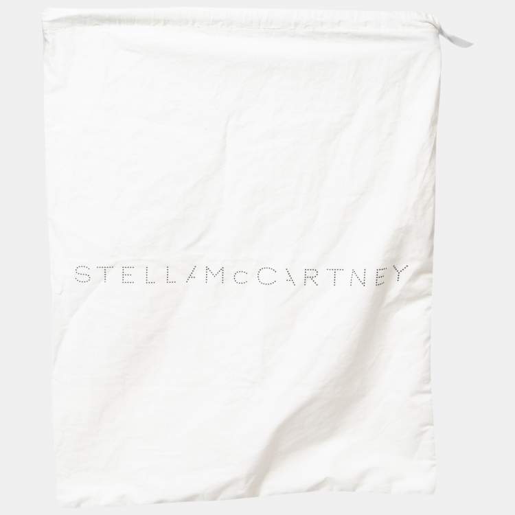 Pre Owned Stella McCartney Grey Faded Effect Denim Midi Skirt S