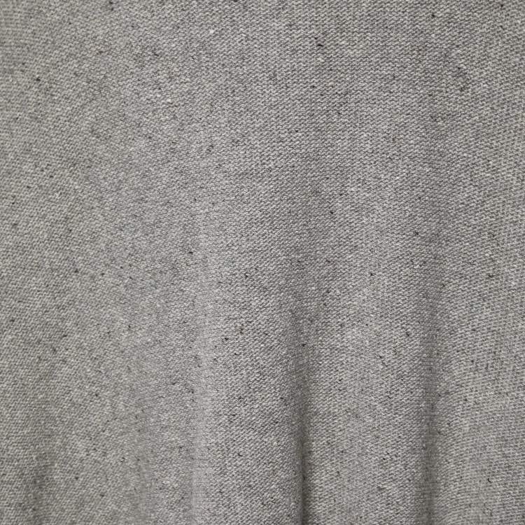 Pre Owned Stella McCartney Grey Wool & Cashmere Oversized Cardigan M