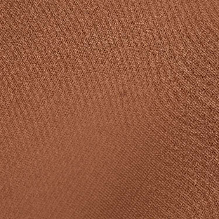 Pre Owned Stella McCartney Dark Beige Knit Pencil Skirt S