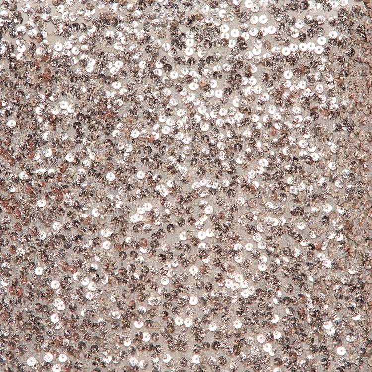 مملوكة مسبقًا Stella McCartney Metallic Sequin Tank Top M