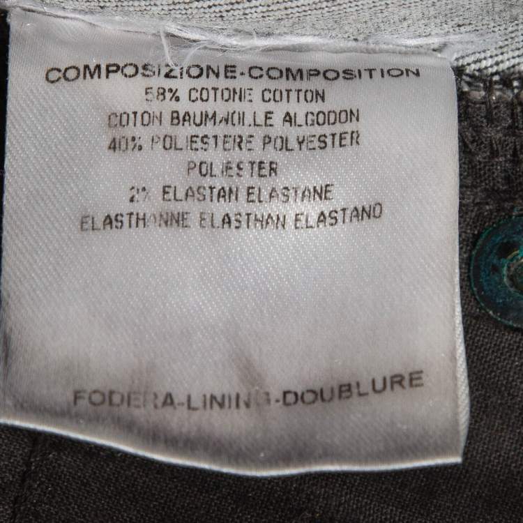 Pre Owned Stella McCartney Grey Denim Jeans S Waist 29"