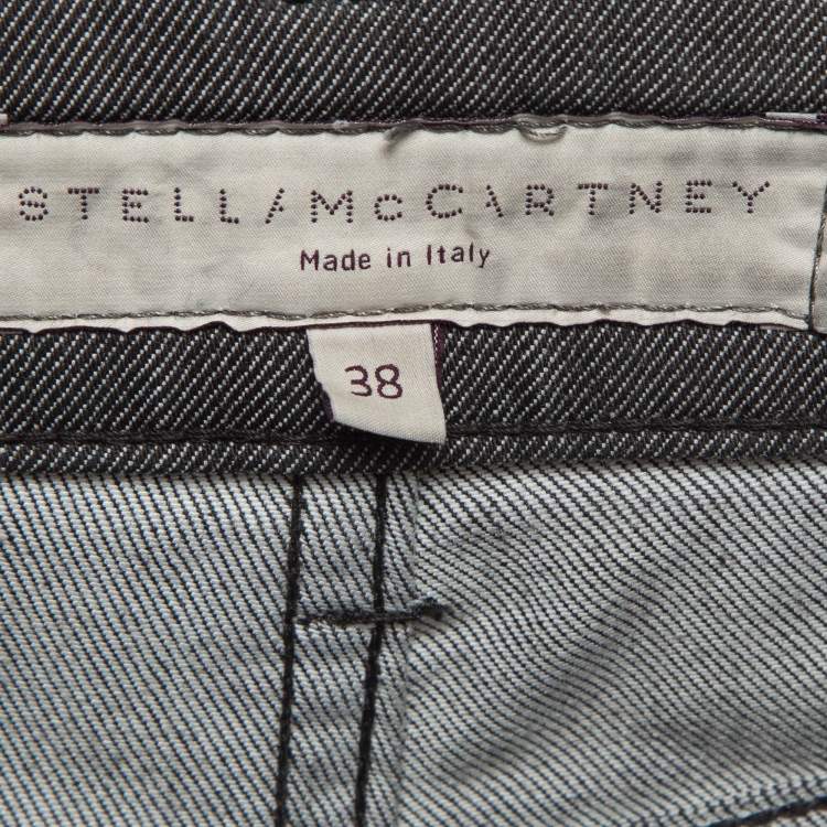 Pre Owned Stella McCartney Grey Denim Jeans S Waist 29"