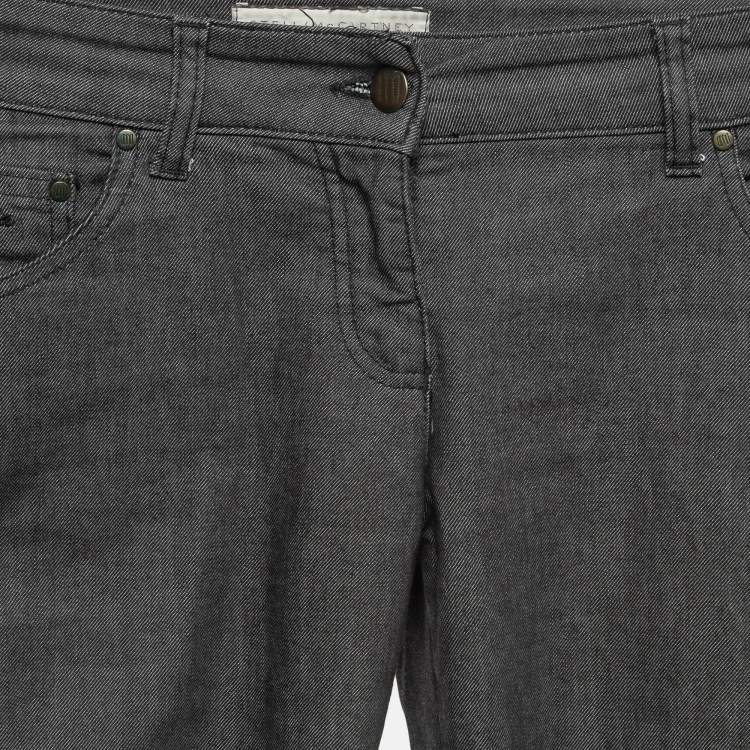 Pre Owned Stella McCartney Grey Denim Jeans S Waist 29"
