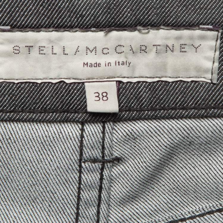 Pre Owned Stella McCartney Grey Denim Jeans S Waist 29"