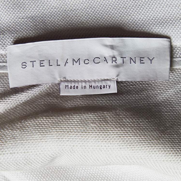 Pre Owned Stella McCartney Beige Linen Blend Front Wrap Pants S