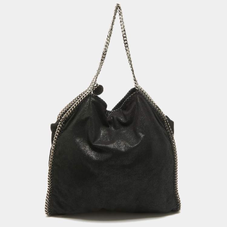STELLA MCCARTNEY FALABELLA TOTE【関税送料込】 Stella McCartney Large Falabella Tote Bag | Black | FARFETCH