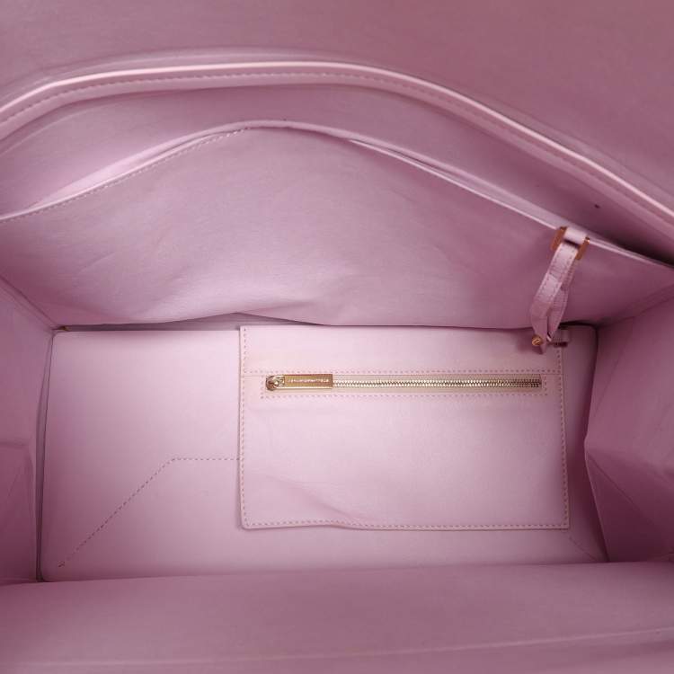 Pre Owned Stella McCartney Pink Faux Leather Beckett Shoulder Bag