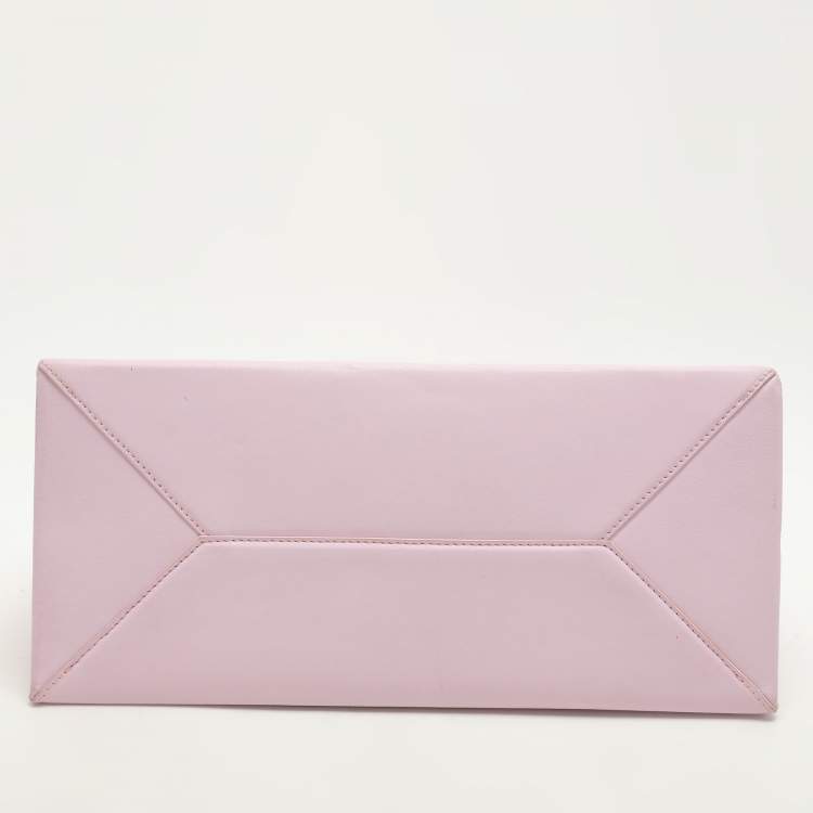 Pre Owned Stella McCartney Pink Faux Leather Beckett Shoulder Bag